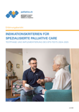Indikationskriterien für spezialisierte Palliative Care